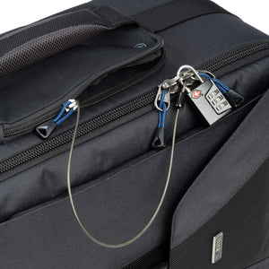 TSA-approved lock and security cable