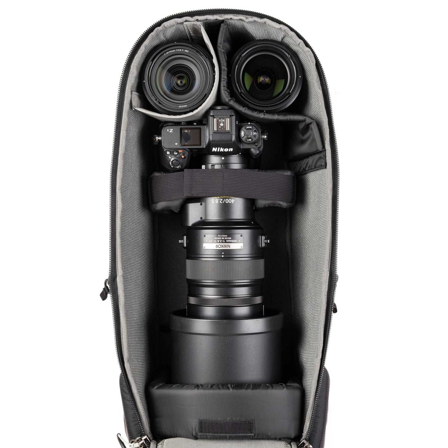 
                  
                    Nikon Z9 + 400mm f/2.8, 24-70mm f/2.8, 14-24mm f/2.8
                  
                