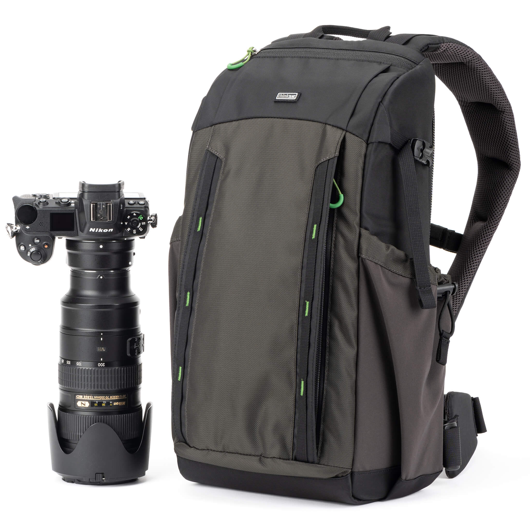 BackLight-Sprint-Charcoal  Slim, lightweight backpack for the minimalist photographer