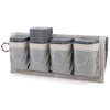 Battery Holder 4 Compact carrier for up to four standard DSLR or Mirrorless batteries.