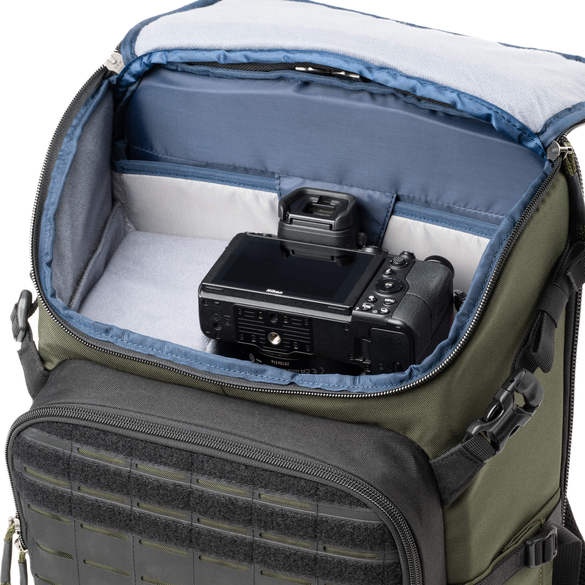 Top access to camera