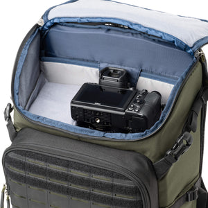 Top access to camera