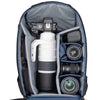 Holds two gripped camera bodies with lenses attached plus 4-6 additional lenses