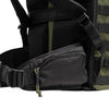 Removable padded waistbelt with a zippered pocket and webbing rail for a modular lens pouch