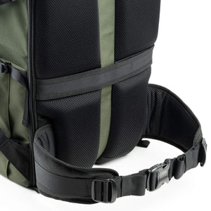 Removable, padded waist belt