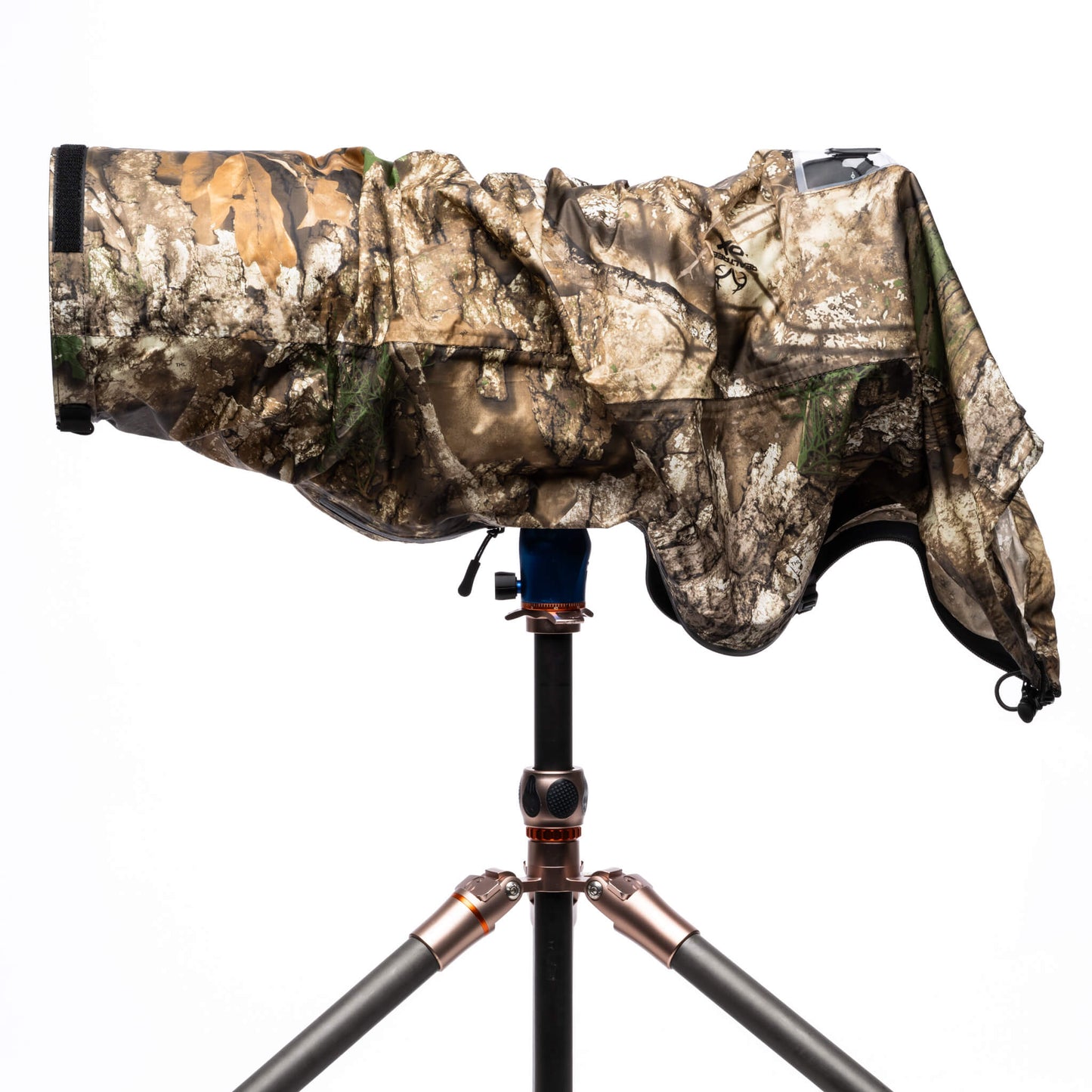 
                  
                    Realtree® APX Camo Emergency Rain Cover - large on tripod
                  
                