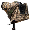 Emergency Rain Cover Medium in Realtree® APX Camouflage on tripod