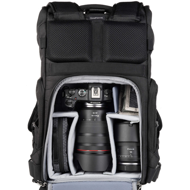 FocusPoint Rolltop Backpack Series for Photo and Travel – Think Tank Photo
