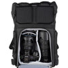 FocusPoint 30L with Nikon Z Series body with 24-70mm f2.8 attached and a 70-200mm f2.8. Configured for back access. 