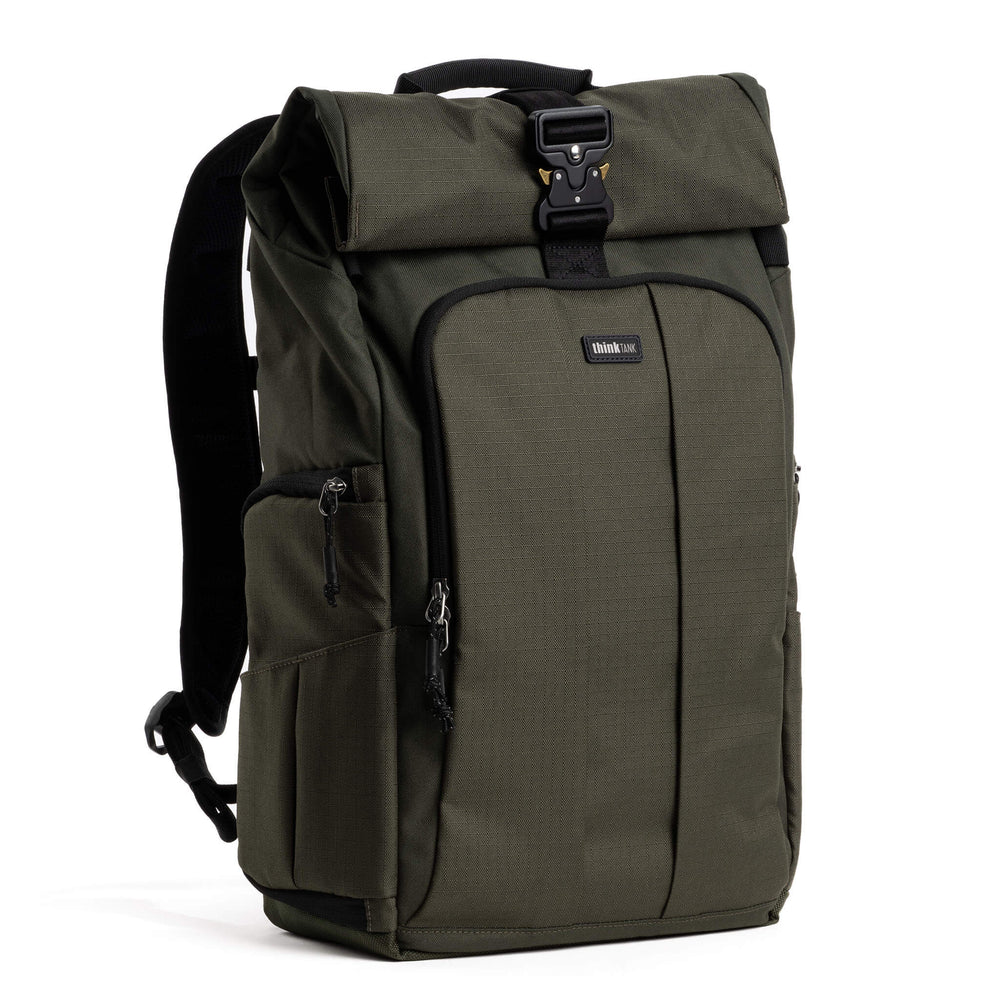 FocusPoint 30L RollTop Camera Backpack Greenway