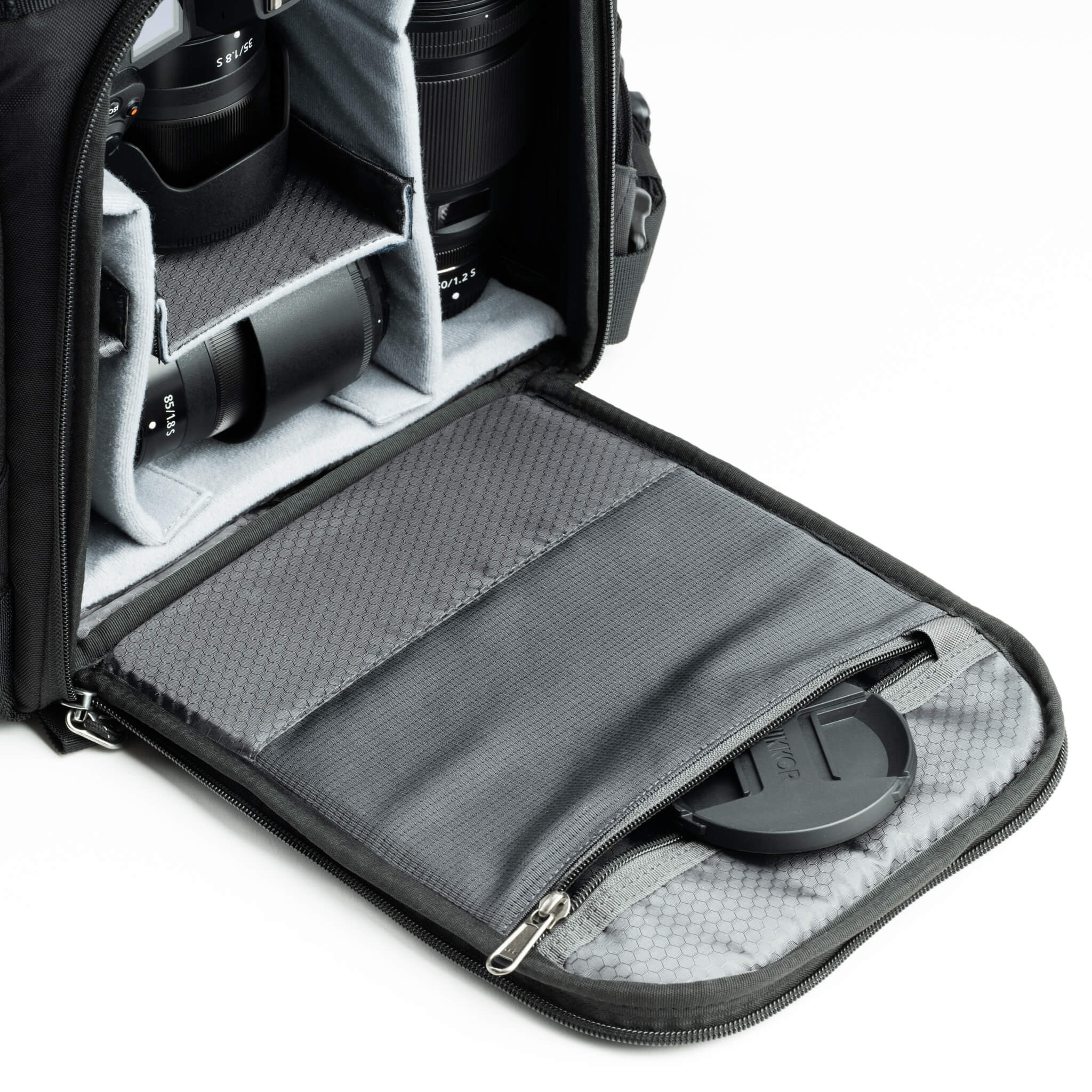 FocusPoint RollTop Rear Access Mesh Pocket