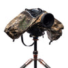Ability to get your hands directly on the camera through two cinchable sleeves gives you easy access to all your camera functions
