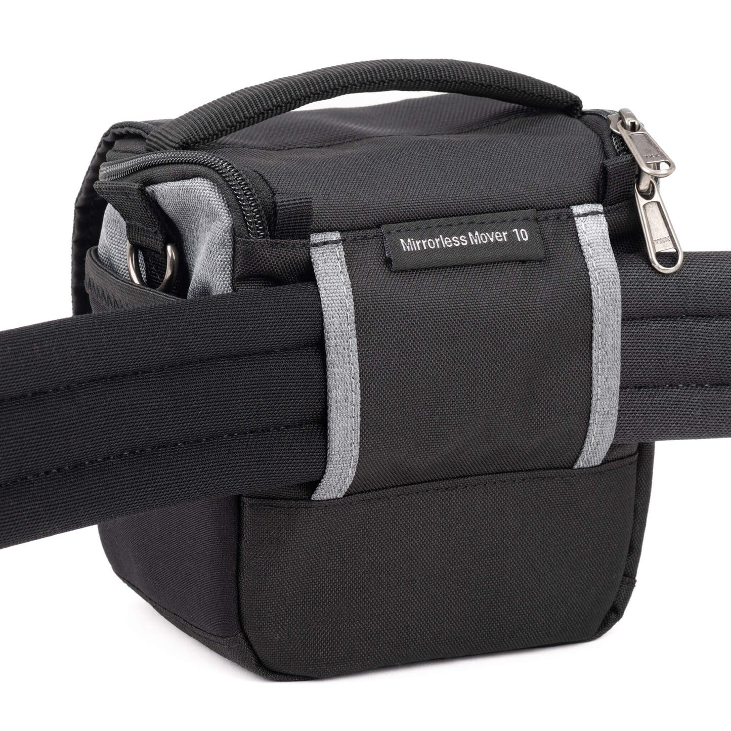 
                  
                    belt pass-through easily converts the bag to a belt pack
                  
                