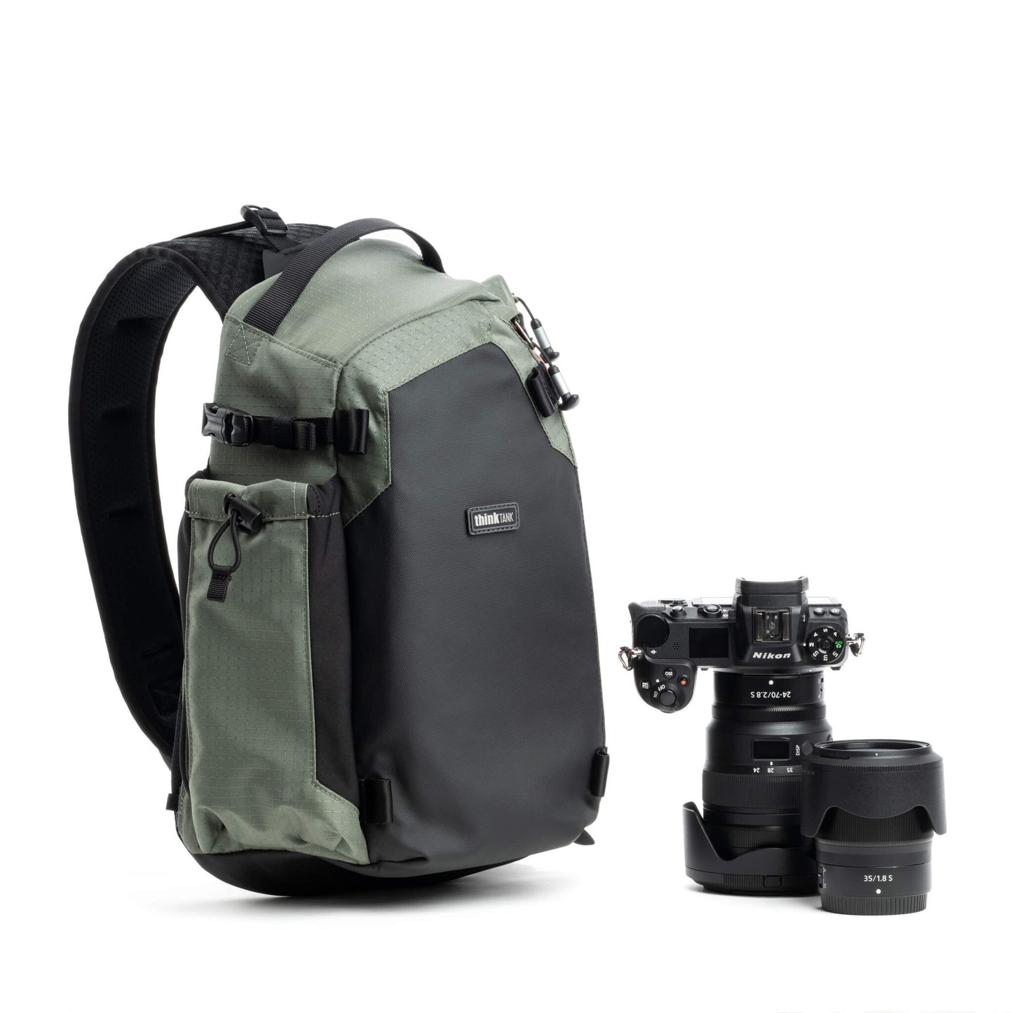 Bagsmart Sac à Dos Photo Reflex Étanche Grande Capacité - Sac Bandoulière Pour Appareil Photo Homme Femme Noir