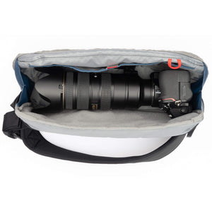 Fits a 70-200mm f/2.8 with lens hood extended