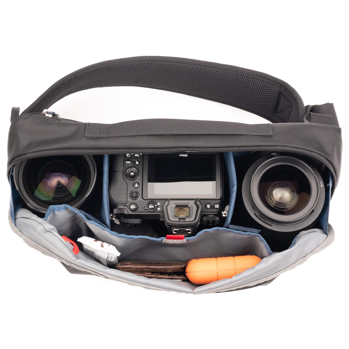 
                  
                    Fits a pro camera kit
                  
                