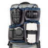 Fully reconfigurable interior gear pouches and hold-down straps for unique gear layouts