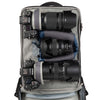 Fully reconfigurable interior gear pouches and hold-down straps for unique gear layouts