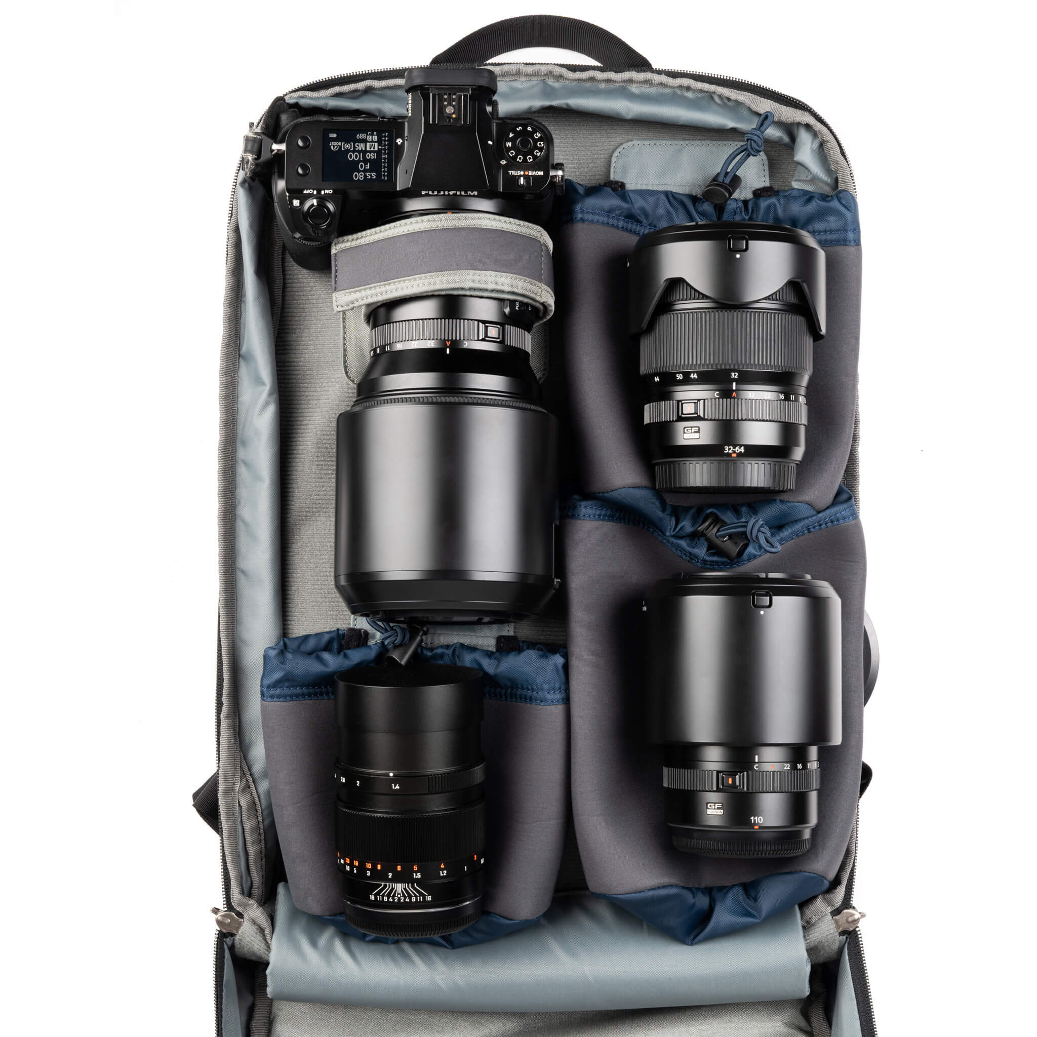best backpack for air travel plus fuji camera and lens Think Tank Shape Shifter 37L Backpack