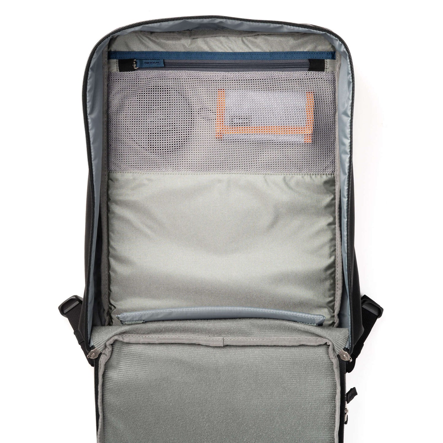 
                  
                    Zippered pocket inside main compartment for extra organization
                  
                