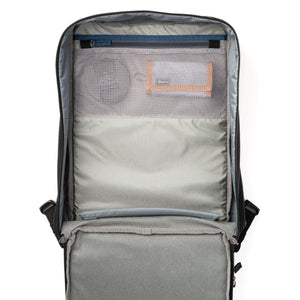 Zippered pocket inside main compartment for extra organization