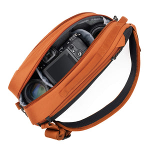 Fits 1 body (ungripped) and 2 to 3 lenses; 1 to 2 zooms