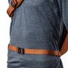 Tuck-away stabilizer waist strap with SR buckle adds support for active shooting