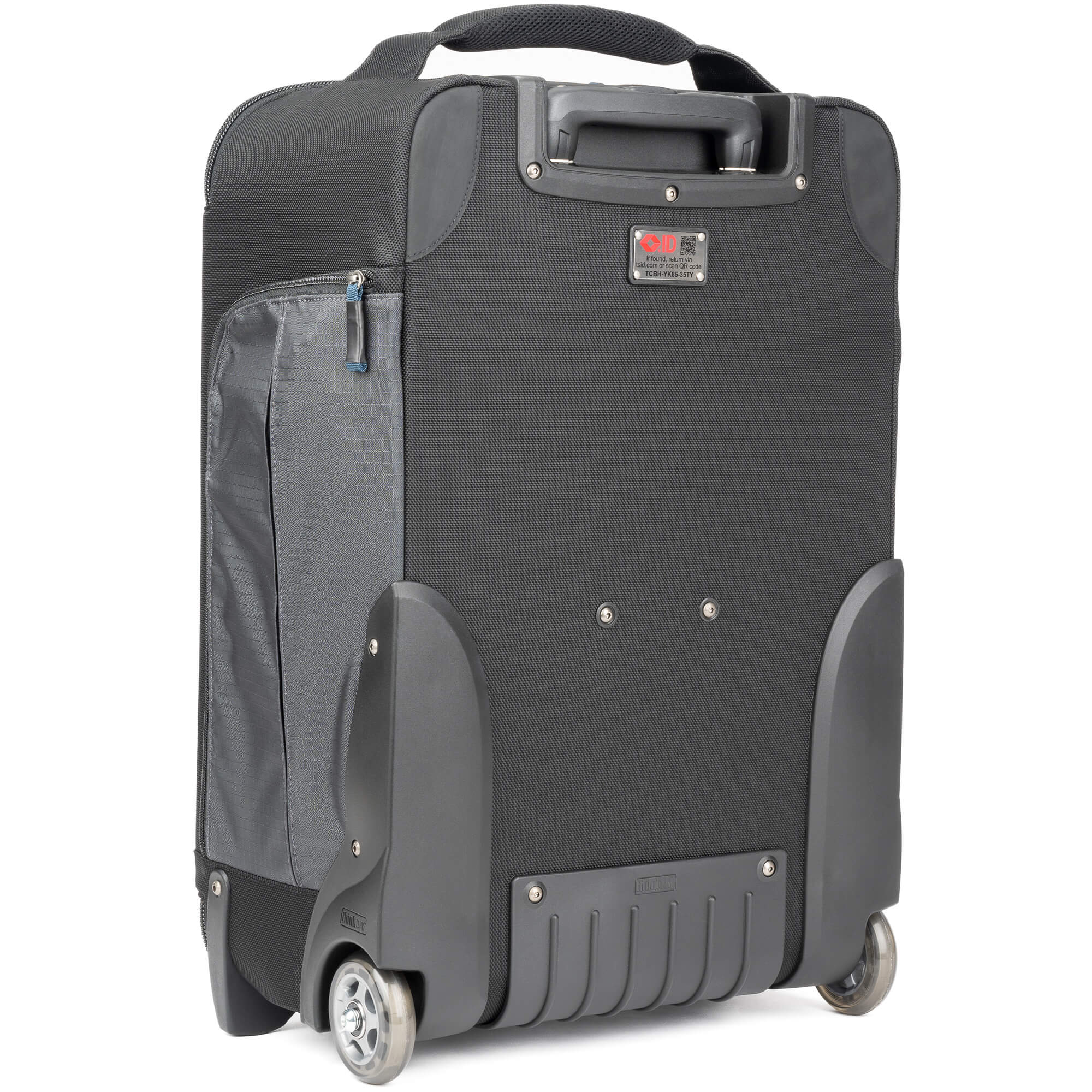Rugged materials and user-replaceable parts extending the life of the suitcase