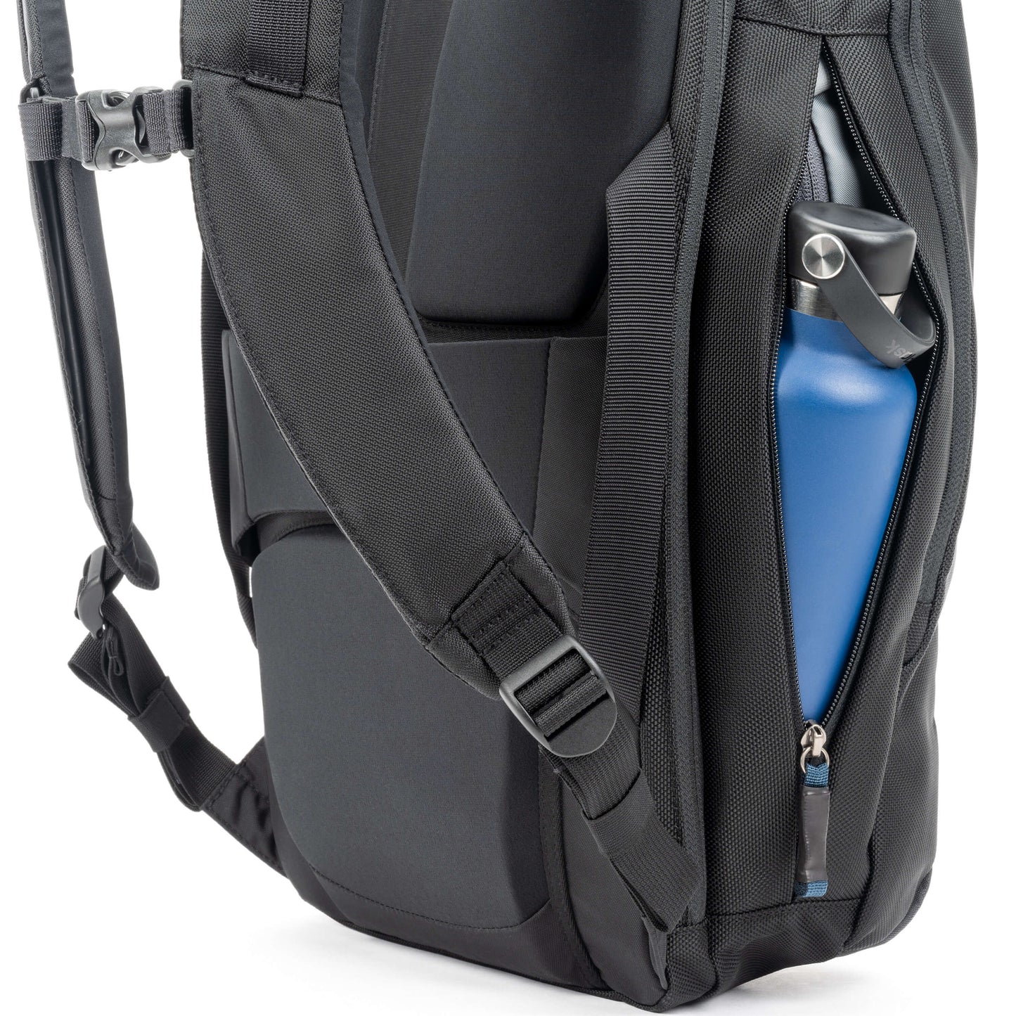 
                  
                    Two discreet exterior pockets for water bottles umbrellas, electronics, gloves, or anything that needs immediate access from the outside of the pack
                  
                
