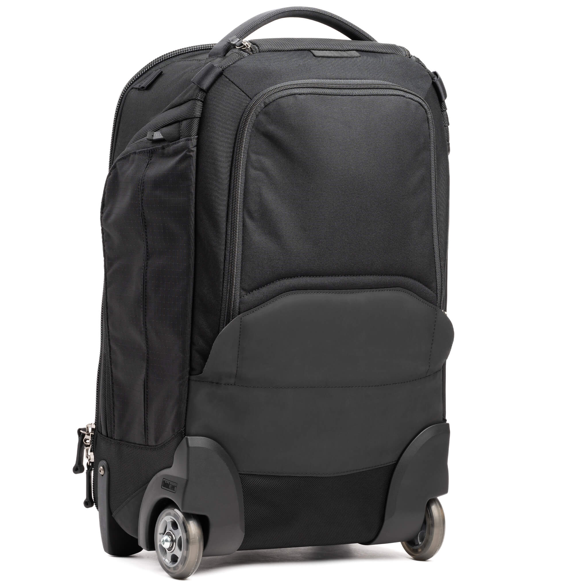 Hypalon reinforced rear panel for increased roller durability
