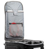 Internal laptop sleeve for modern laptops or tablets, and a zippered pocket on the front flap to secure smaller items