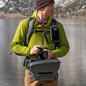 Attaches to Rotation Backpack shoulder straps