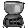 Fits one gripped Mirrorless or DSLR kit with 3–5 lenses or one ungripped Mirrorless or DSLR body with 24–70mm f/2.8 attached