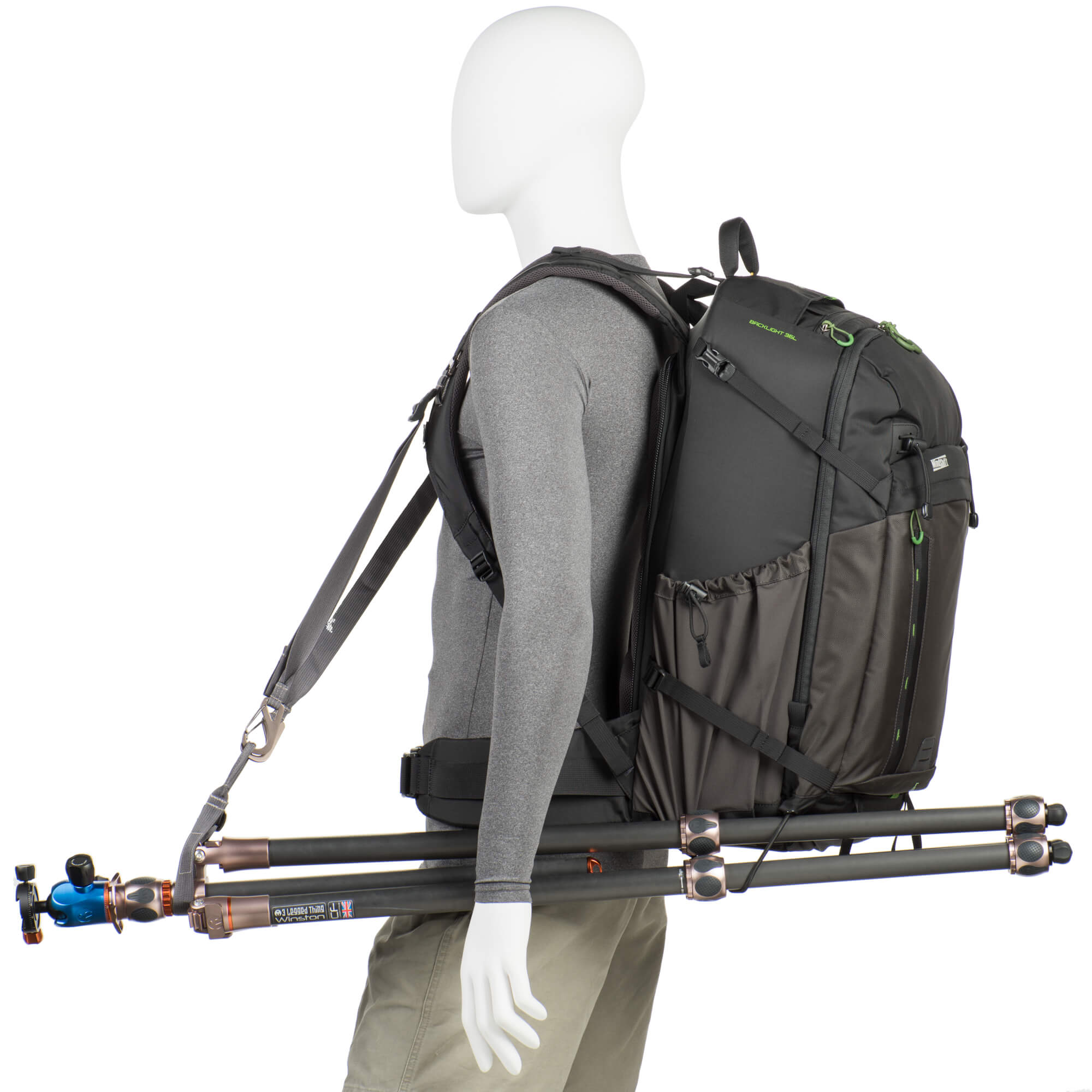 Backlight 36L Charcoal with the Tripod Suspension Kit