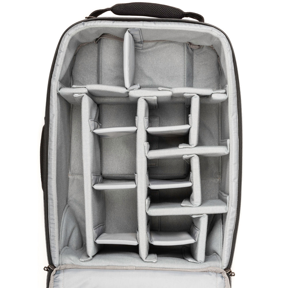 
                  
                    Specially designed interior to maximize gear for carry-on. Meets most U.S. and International airline carry-on requirements.
                  
                