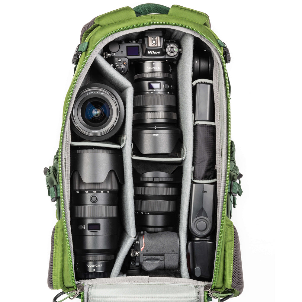 26L Tank Back-loading BackLight Full-featured Think Best Outdoor Backpack – Photo Camera