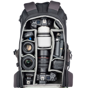 Canon R3+70-200mm f/2.8, R3+24-70mm f/2.8, DJI Mavic drone, R5, 50mm f/1.2, 15-35mm f/2.8, Flash