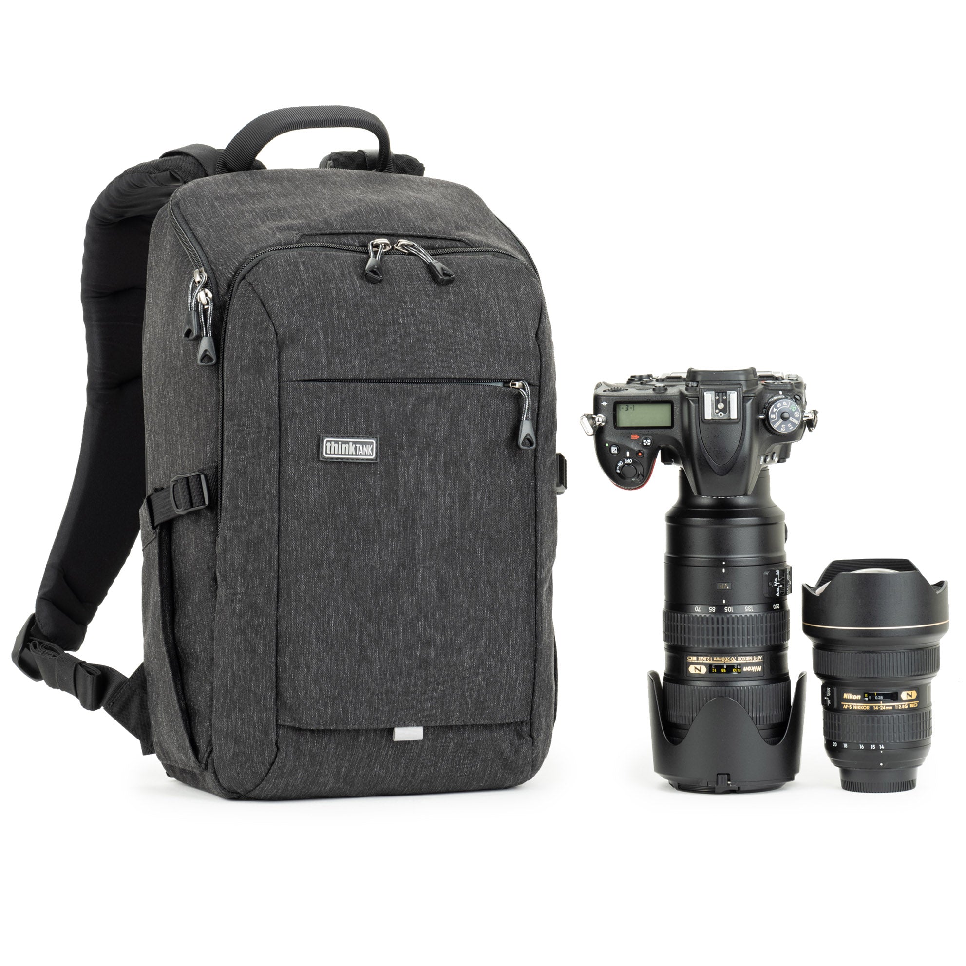 The BackStory’s rear-panel opening offers complete access to your gear while a top panel provides quick access to your camera and speeds your workflow.