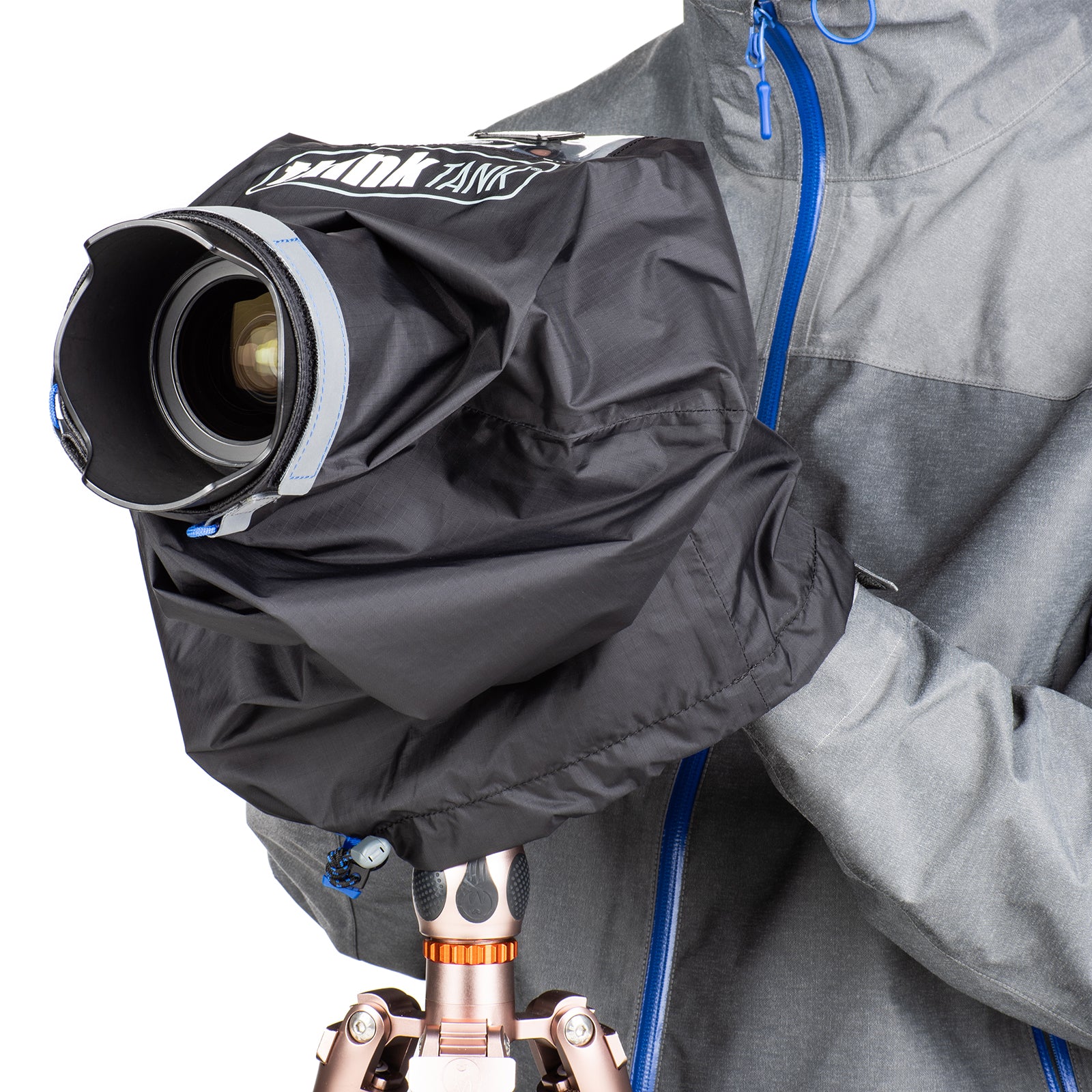 Ability to access your camera through one cinch-able sleeve