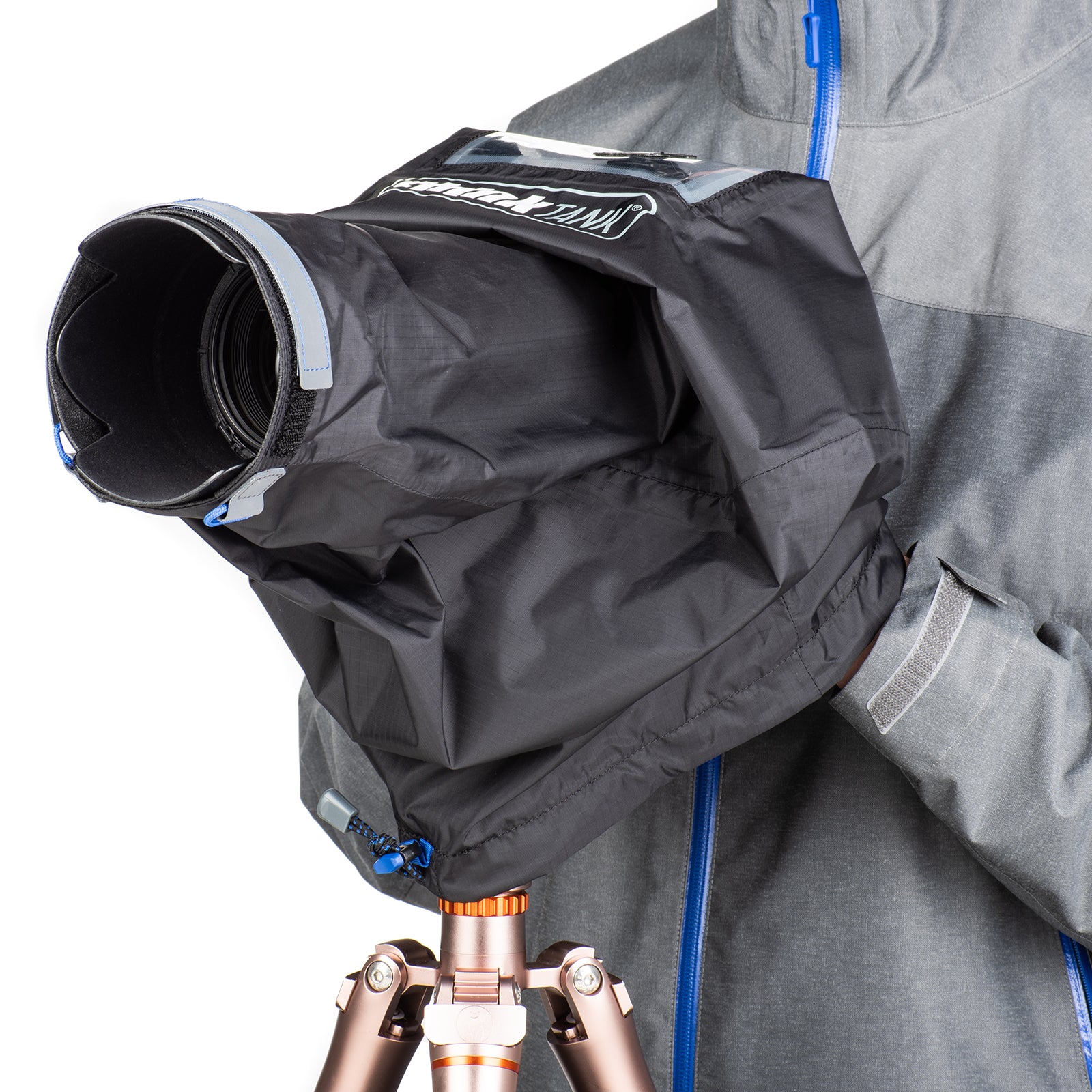 Ability to access your camera through one cinchable sleeve