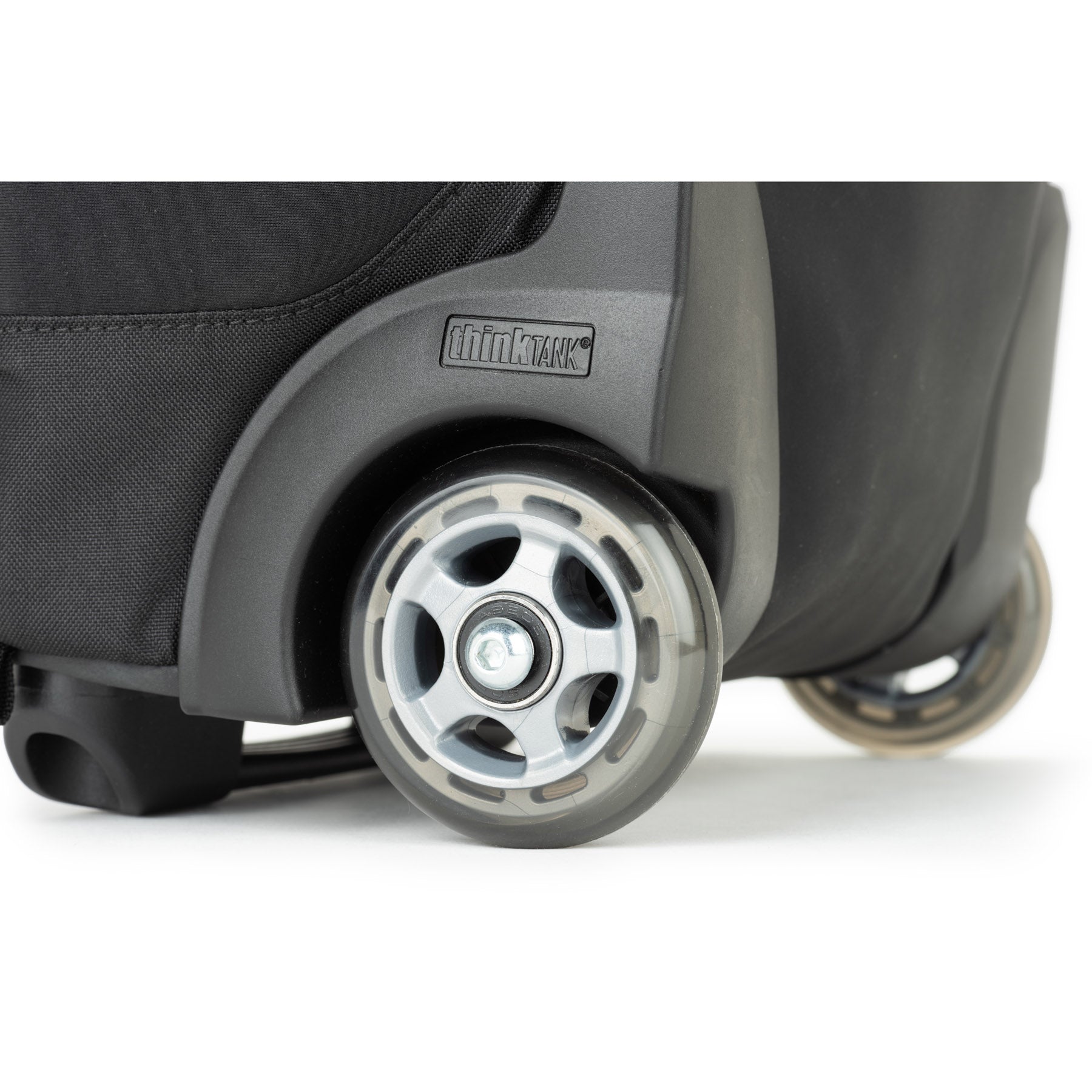 Custom-designed, high-performance, 80mm wheels with sealed ABEC grade 5 bearings for quiet rolling