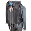 Includes tripod/monopod mounting system on front or side