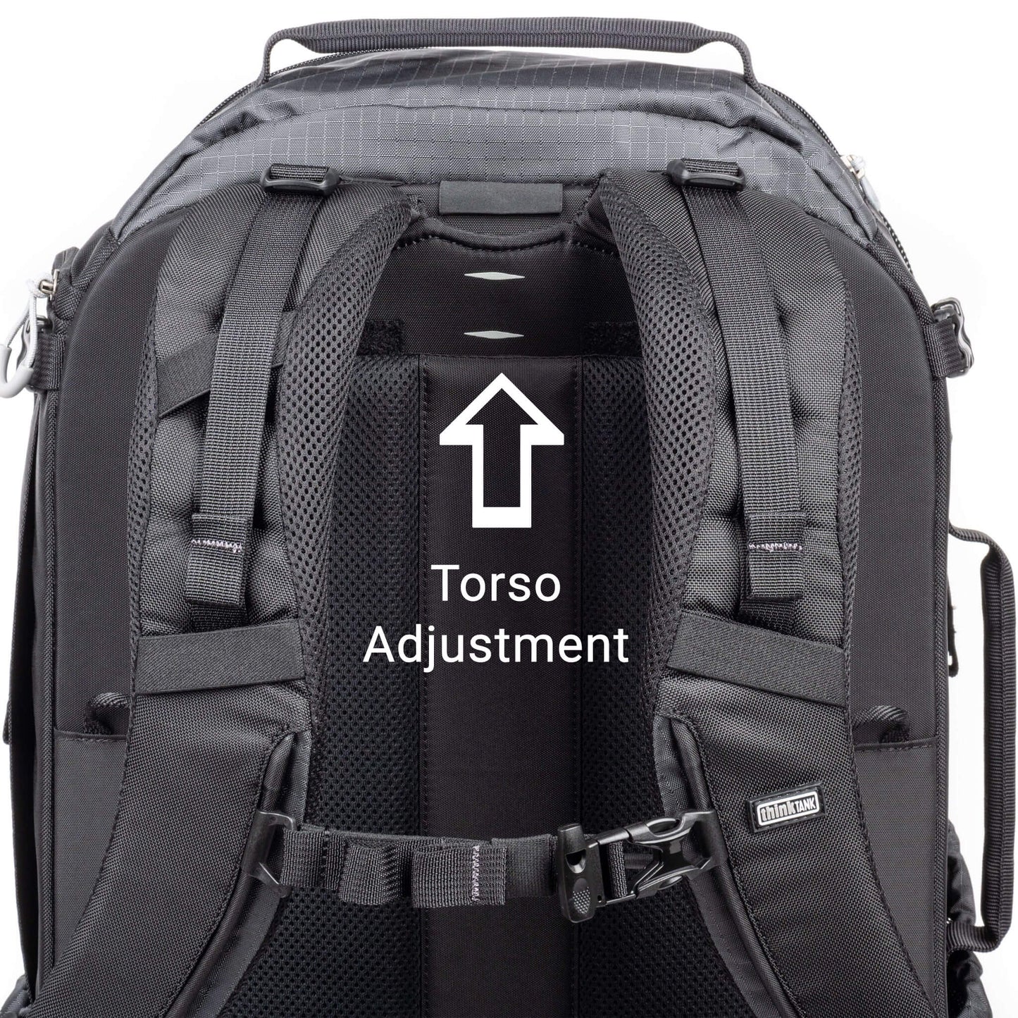 
                  
                    The FirstLight+ features a contoured, 11-point adjustable harness that fits most men and women.
                  
                