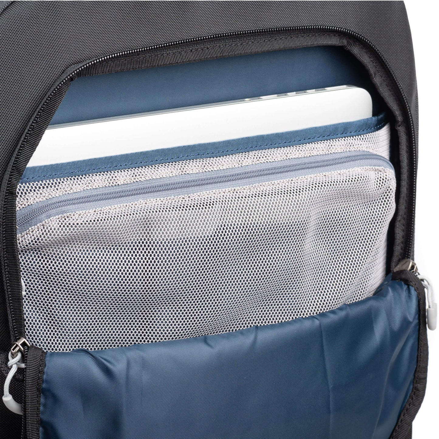 
                  
                    Padded sleeve for tablet or laptop inside front pocket (fits most 16” laptops)
                  
                