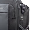 Improved large zippered pocket on side now fits accessories or personal gear