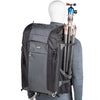 Includes tripod/monopod mounting system on front or side