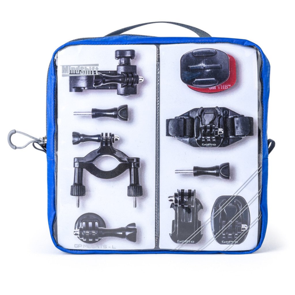 Gear Pouch Mounts Large Organization Pouch for GoPro Mounts