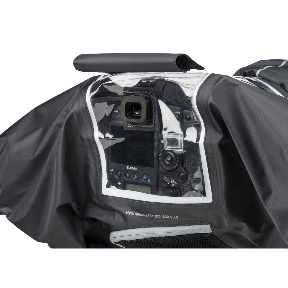 Hydrophobia 300–600 rain cover for DSLR and Mirrorless Cameras