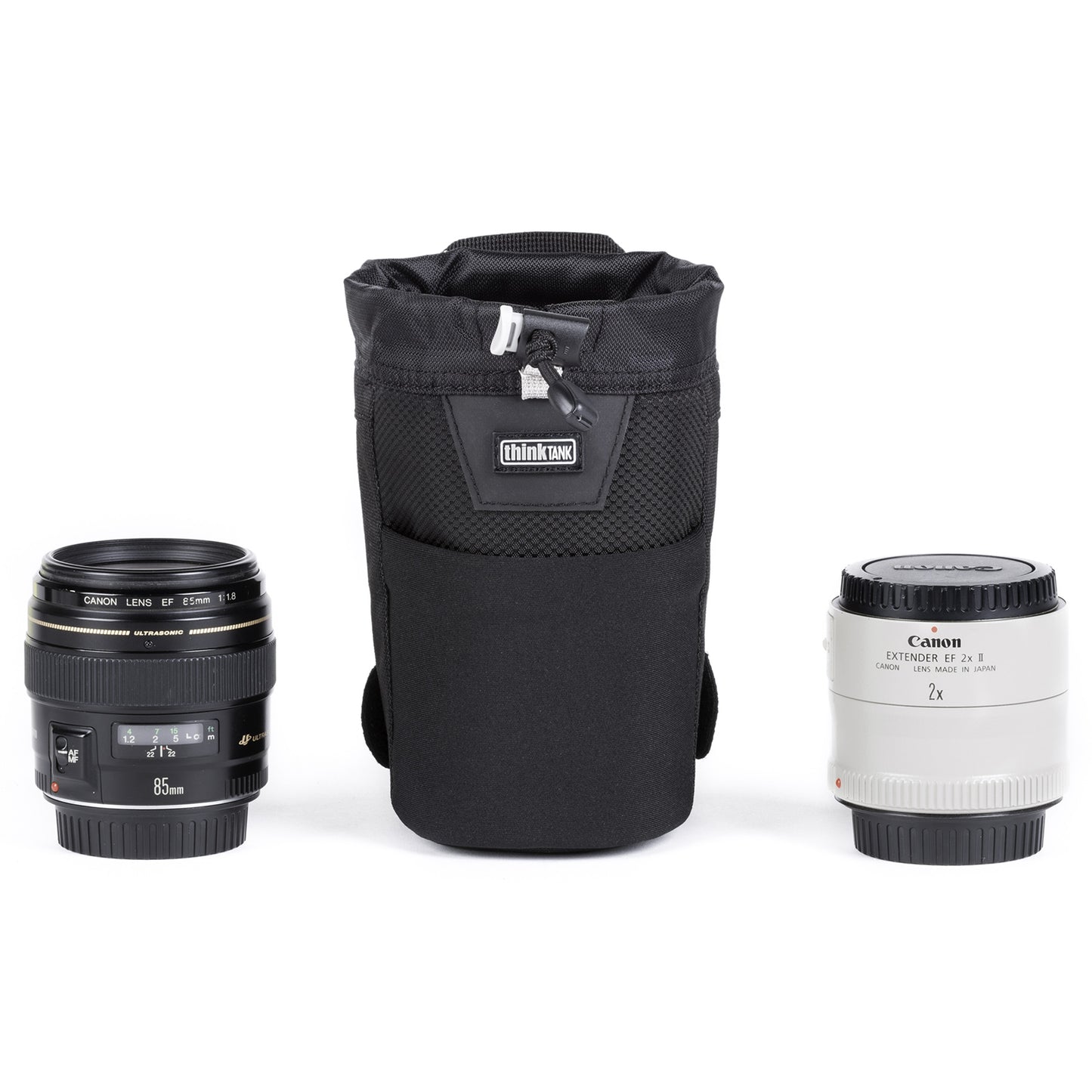 
                  
                    Fits smaller lenses such as 50mm f/1.4, 85mm f/1.8 and teleconverters
                  
                