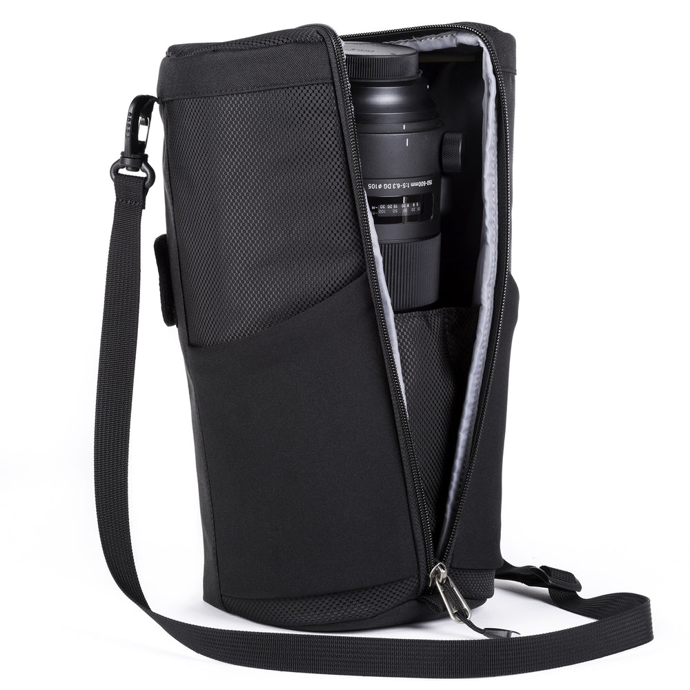 
                  
                    Shoulder Strap included. One-handed vertical zipper for quick access and easy retrieval
                  
                